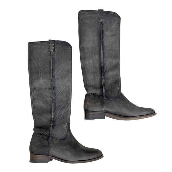 Frye Shoes - Frye Cara leather women’s tall boots size 7